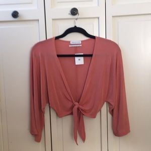 Urban Outfitters NEW Tangerine Crop Top